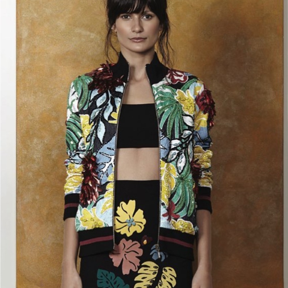 PatBo - EMBELLISHED BOMBER JACKET